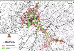 La perimetrazione del centro